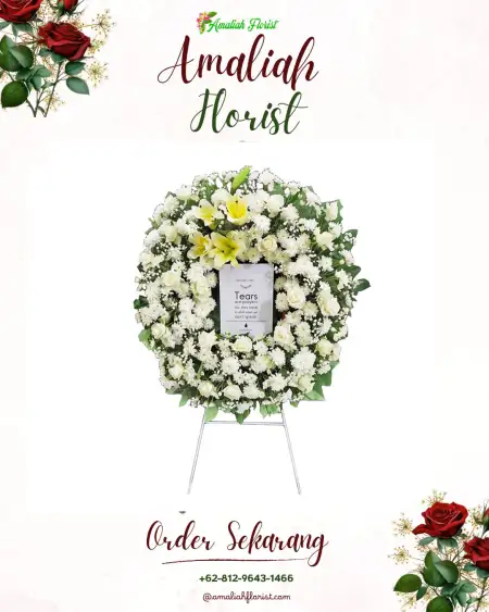 Krans Bunga Duka Burujuljaya